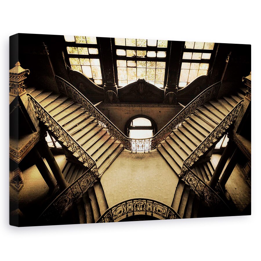 Tablou canvas - Palatul Abandonat, Sampollion, Strada, Centru, Cairo, Egipt, 40 x 60 cm