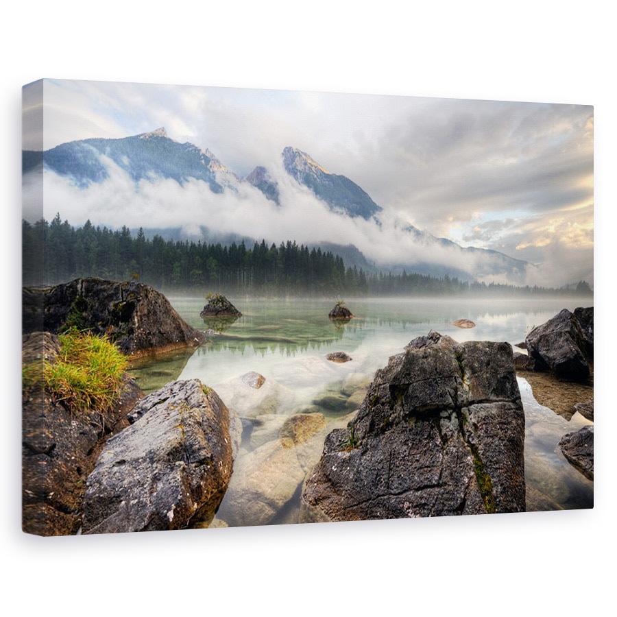 Tablou canvas - Stancile, Apa, Clar, Inca, Senin, 40 x 60 cm