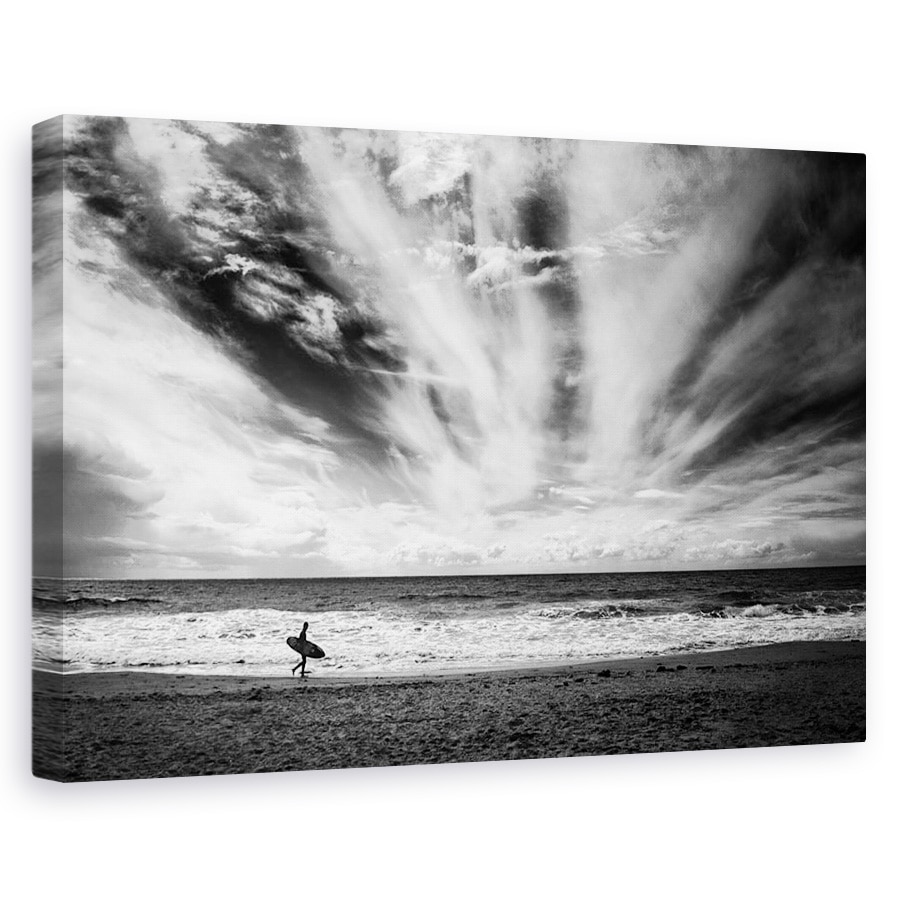 Tablou canvas - Singuratatea Unui Surfer, Tarifa, Spania, 20 x 30 cm