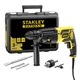 Перфоратор SDS Plus Stanley Fatmax, 750 W мощност, тел, 2 kg, 5200 bpm, 30 Nm, 1050 rpm