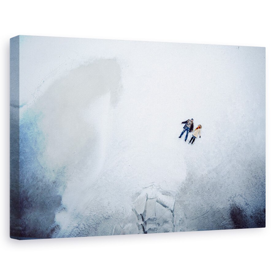Tablou canvas - Stralucirea Eterna A Mintii, Dragoste, Iarna, Rusia, Volgograd, Portret, 20 x 30 cm
