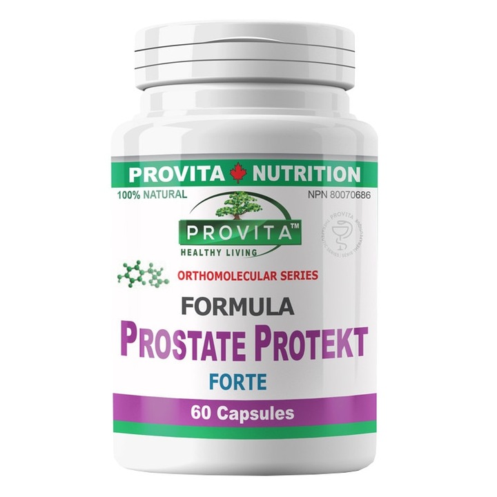Supliment alimentar Prostate Protekt forte, 60 caps, Provita Nutrition