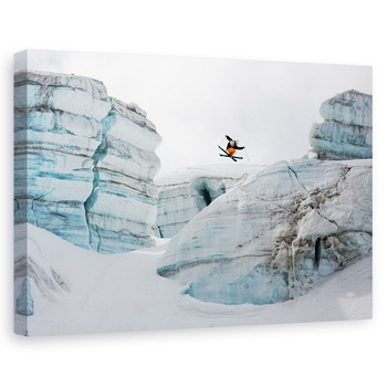 Tablou canvas - Candide Thovex Din Senin In Nicaieri, Actiune, Alpii, Chamonix, Extrem, 20 x 30 cm Tablou canvas - Candide Thovex Din Senin In Nicaieri, Actiune, Alpii, Chamonix, Extrem, 20 x 30 cm