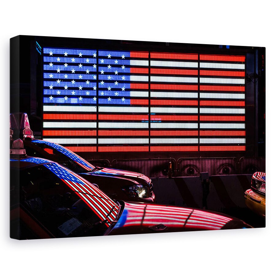 Tablou canvas - America E Cu Ochii Pe Tine, Manhattan, Oras, Lumini, 20 x 30 cm