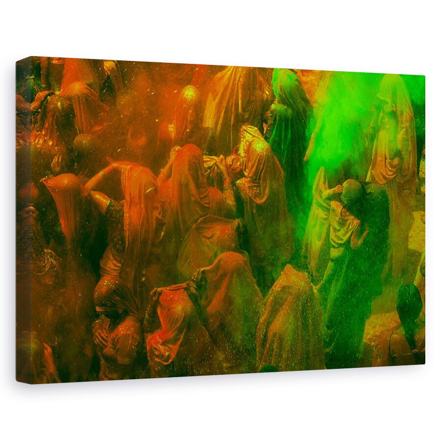 Tablou canvas - Holi 2, Festival, Sacru, Documentar, India, 20 x 30 cm