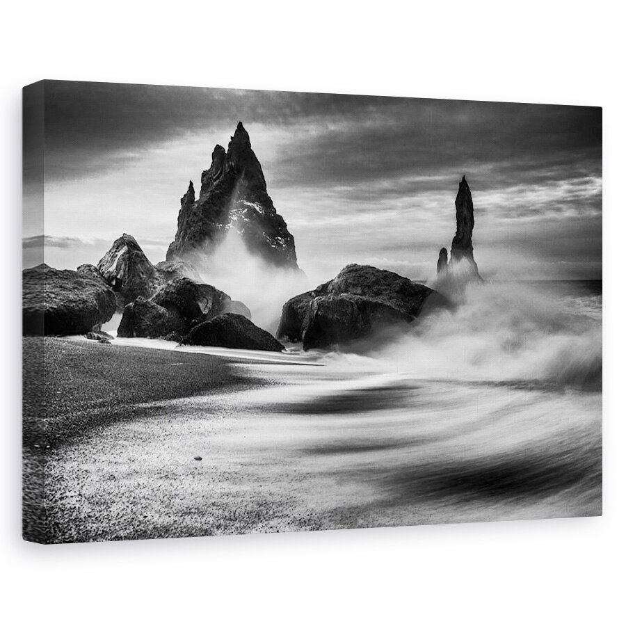 Tablou canvas - Stanci Islandeze, Vik, Mono, 40 x 60 cm
