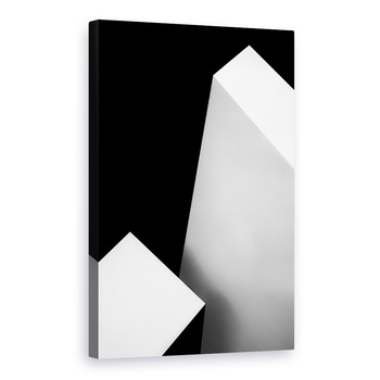 Tablou canvas - Nero Bianco, Alb, Contrast, Blocuri, 20 x 30 cm Tablou canvas - Nero Bianco, Alb, Contrast, Blocuri, 20 x 30 cm