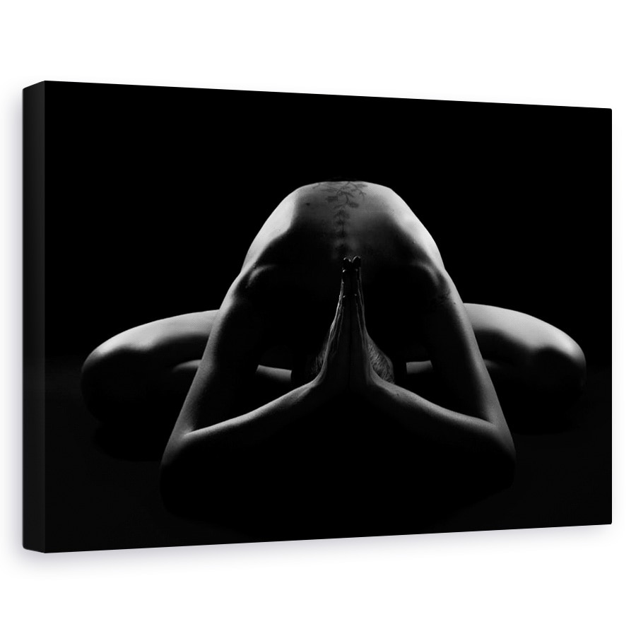 Tablou canvas - Eszter, Pozeaza, Yoga, Rugaciune, Rugaciune, 40 x 60 cm