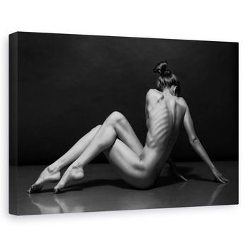 Tablou canvas - Bodyscape, Nud, Coaste, Model, Femeie, Persoana, 20 x 30 cm Tablou canvas - Bodyscape, Nud, Coaste, Model, Femeie, Persoana, 20 x 30 cm