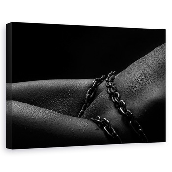 Tablou canvas - Lanturi, Nud, Apa, Picaturi, Corp, Femeie, 40 x 60 cm Tablou canvas - Lanturi, Nud, Apa, Picaturi, Corp, Femeie, 40 x 60 cm