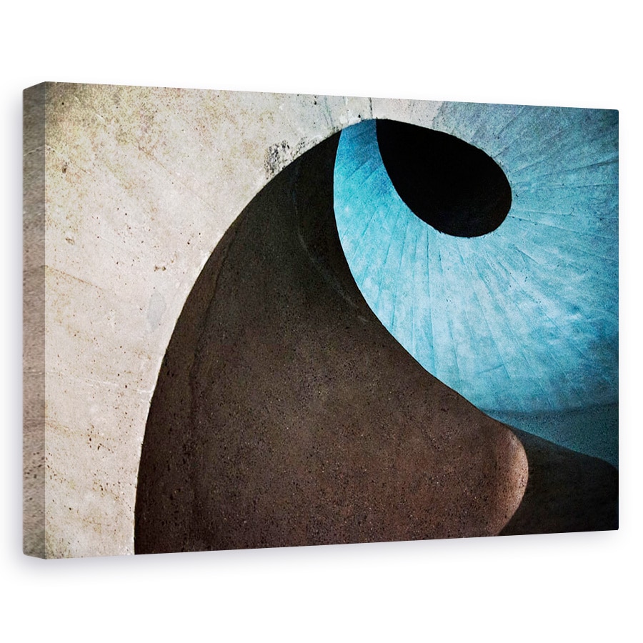 Tablou canvas - Val De Beton, Spiral, Casa Scarii, Abstract, Nautilus, 20 x 30 cm