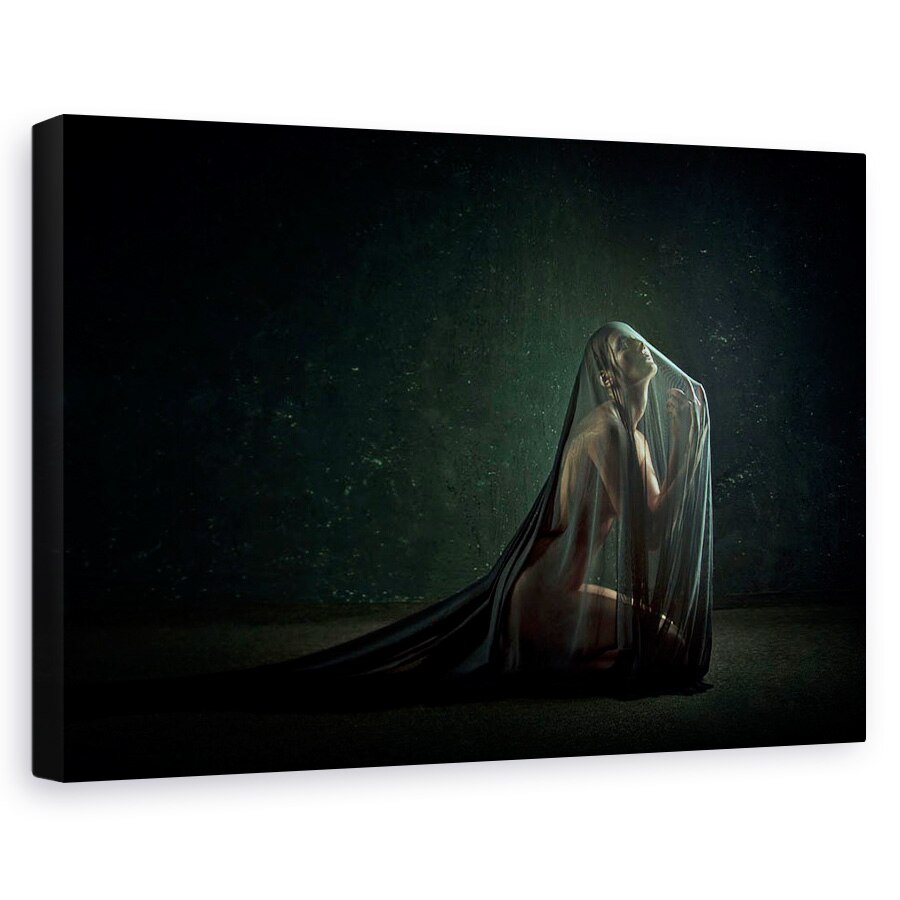 Tablou canvas - Sacramento, Tesatura, Femeie, Model, 20 x 30 cm