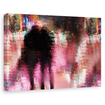 Tablou canvas - Ploaie Deasupra Balciului, Targ De Distractii, Oglinda, Roz, Noapte, Lumini, 20 x 30 cm Tablou canvas - Ploaie Deasupra Balciului, Targ De Distractii, Oglinda, Roz, Noapte, Lumini, 20 x 30 cm