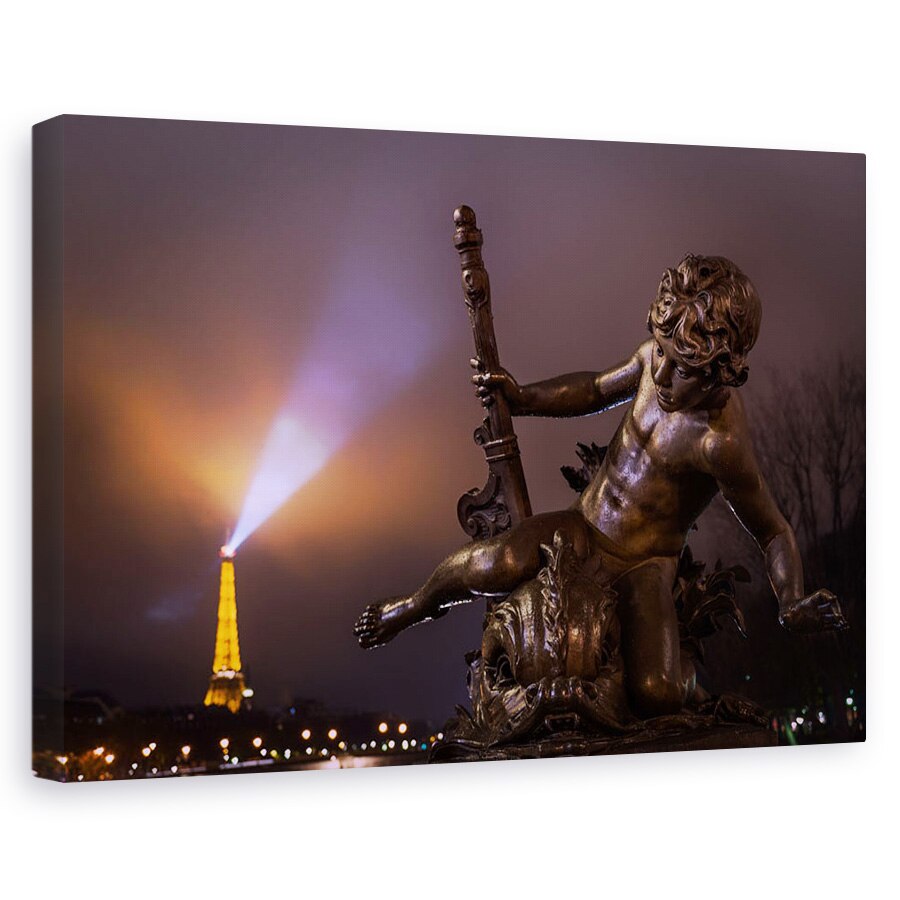 Tablou canvas - Podul Alexandru Al III-Lea, Paris, Peisaj Urban, Oras, Franta, 20 x 30 cm