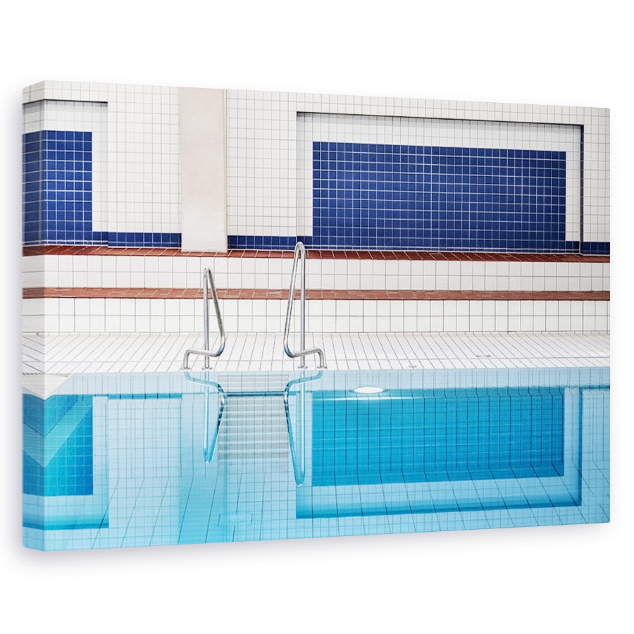 Tablou canvas - Inot, Interior, Hallenbad, Stuttgart, Piscina, Piscina, 20 x 30 cm