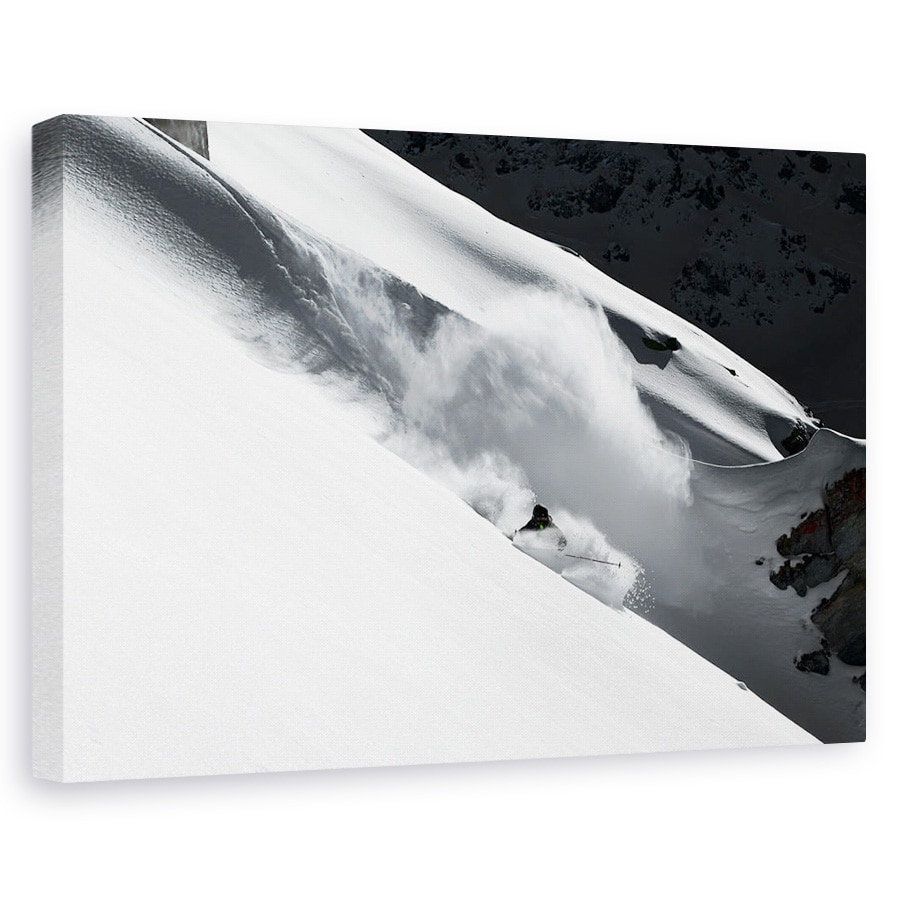 Tablou canvas - Nor De Zapada, Freeride, Schi, Zapada, Pulbere, Sport, 20 x 30 cm