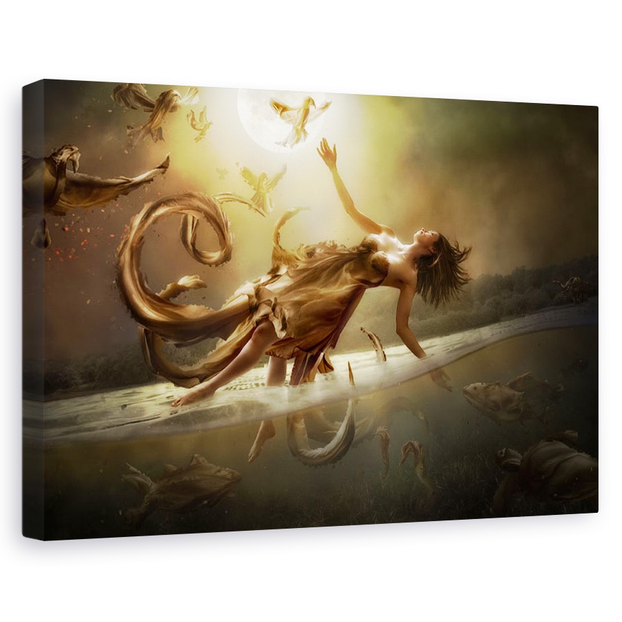 Tablou canvas - Diversitate, Pasari, Pretuire, Conceptual, Pesti, Viata, 20 x 30 cm