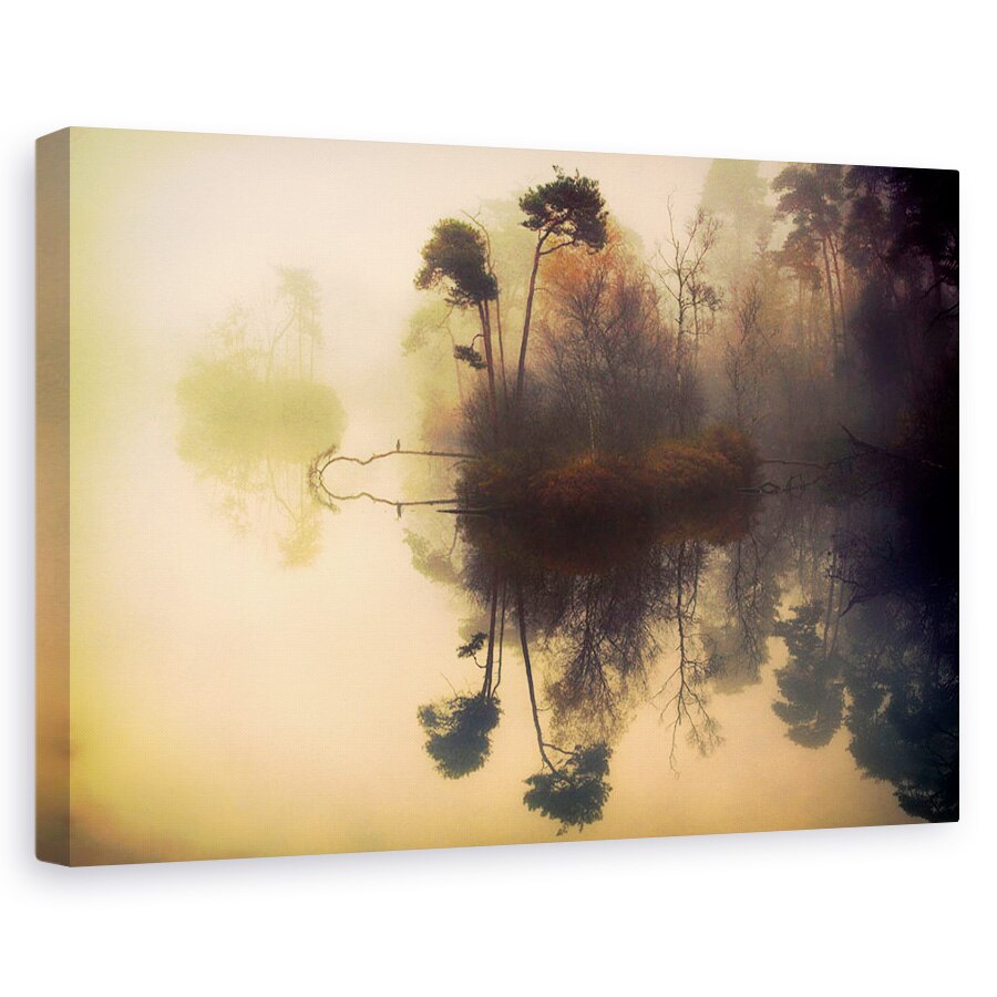 Tablou canvas - Locul Meu, Fens, Oisterwijk, Pasare, Stare De Spirit, Toamna, 40 x 60 cm