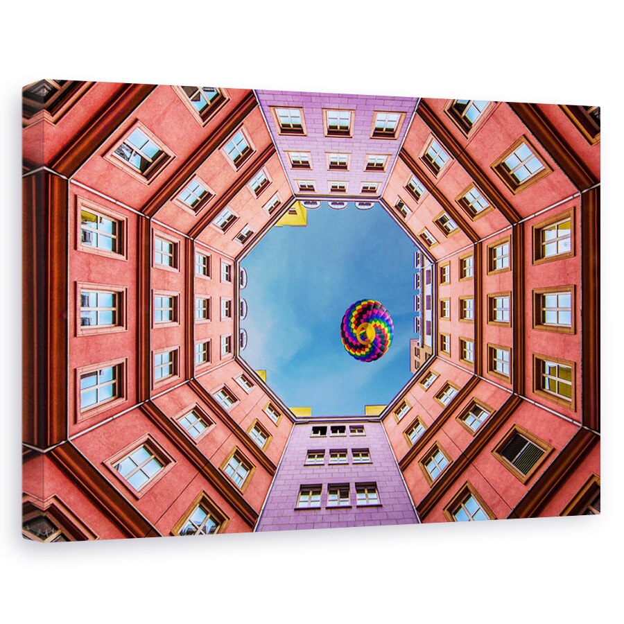 Tablou canvas - Forme Si Vartejuri, Berlin, Culoare, Forme, Octogonal, Balon, 20 x 30 cm