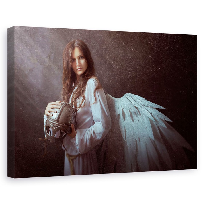 Tablou canvas - Neumilinta, Novosibirsk, Rusia, Ingeras, Casca, Razboinic, 20 x 30 cm