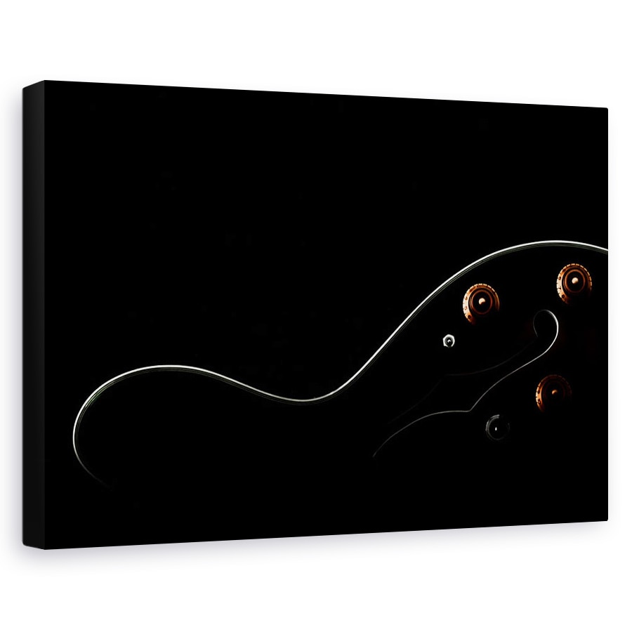Tablou canvas - Muzica Senzuala, Punct, Punct, Intuneric, Schita, Negru, 20 x 30 cm