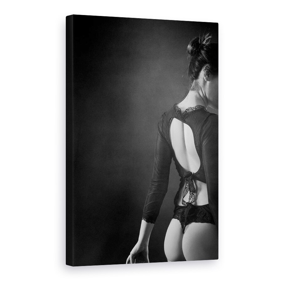 Tablou canvas - Plecand, Nud, Dezbracat, In Spate, 20 x 30 cm