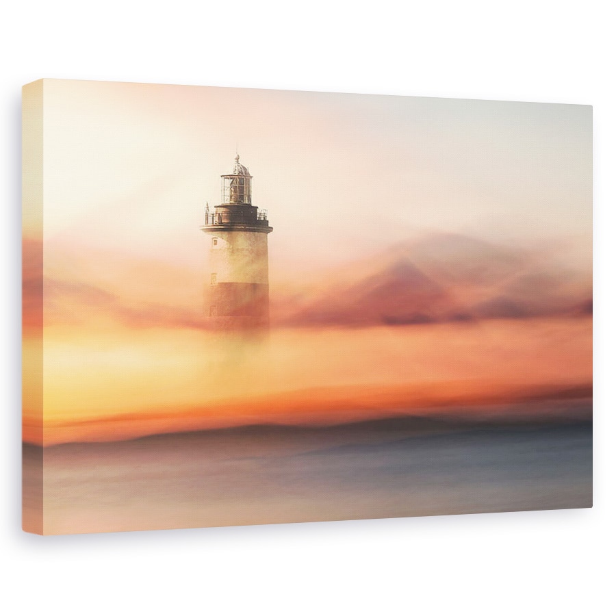 Tablou canvas - Pierdut Pe Mare, Mare, Stare De Spirit, Abstract, Stanci, Lumina, 20 x 30 cm