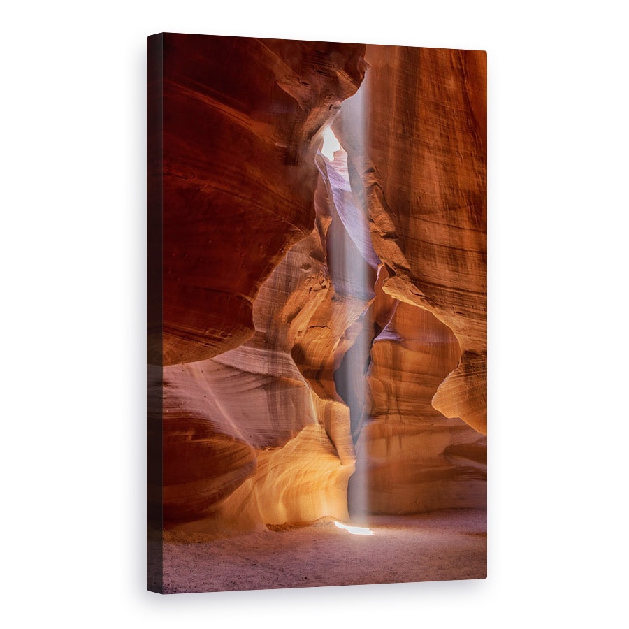 Tablou canvas - Fascicul De Lumina, Lumina, Ray, Raza De Lumina, Stanca, Nisip, 40 x 60 cm