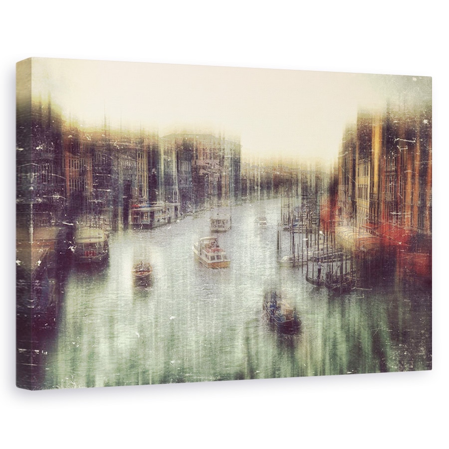 Tablou canvas - Barca, Venetia, Barca, Barci, Canal, Canale, 20 x 30 cm