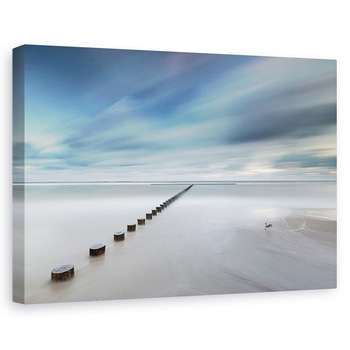 Tablou canvas - Litoral, Polonia, Litoral, Albastru, Nori, Zori De Zi, 20 x 30 cm Tablou canvas - Litoral, Polonia, Litoral, Albastru, Nori, Zori De Zi, 20 x 30 cm