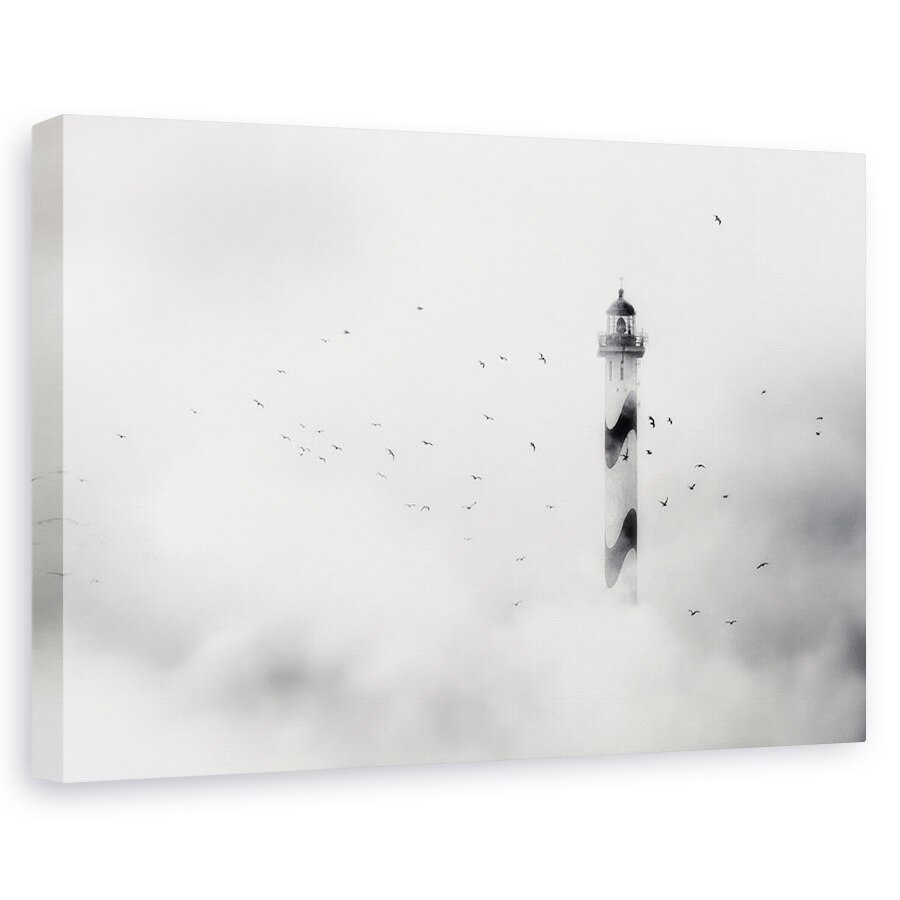 Tablou canvas - Ceata, Belgia, Ostend, Far, Turn, Cladire, 20 x 30 cm