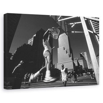 Tablou canvas - Dunking, Baschet, Streetball, Dunk, Manhattan, Dunk, 40 x 60 cm Tablou canvas - Dunking, Baschet, Streetball, Dunk, Manhattan, Dunk, 40 x 60 cm