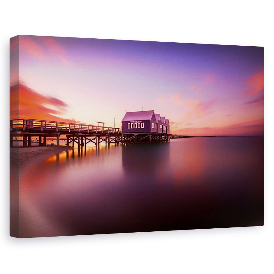 Tablou canvas - Apus In Busselton, Busselton, Debarcader, Lung, Expunere, 40 x 60 cm