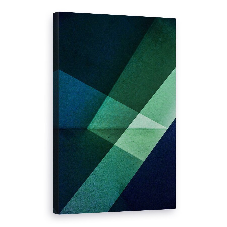 Tablou canvas - Lumina, Lisabona, Lumina, Umbre, Albastru, Verde, 40 x 60 cm