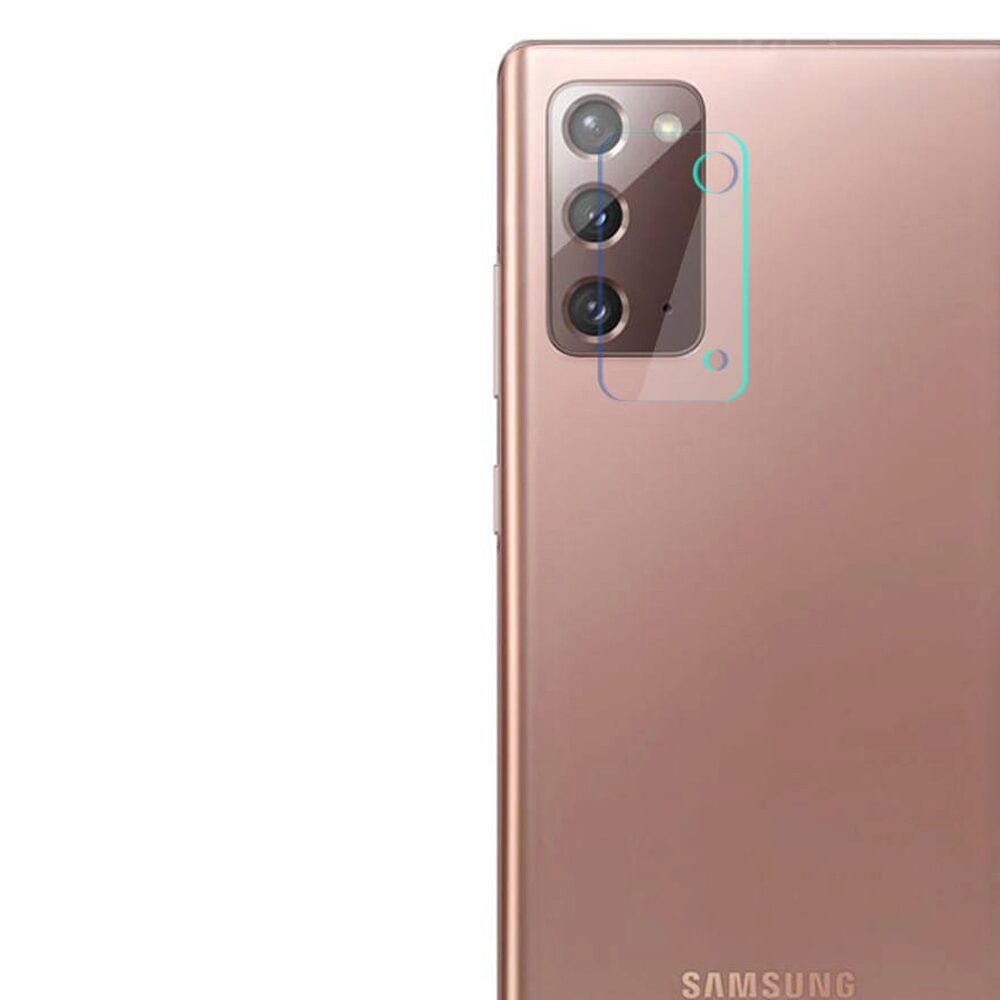 Set 4xFolie Protectie Sticla Flexibila 3MK pentru Camera Samsung Galaxy Note 20, Structura Incasabila, 7H, 0.2 mm