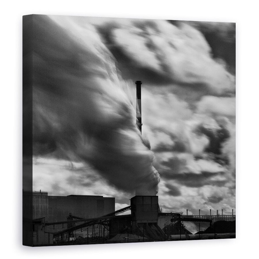 Tablou canvas - Nici O Industrie Energetica Nu Va Detine Vreodata Soarele, Cer, 80 x 80 cm
