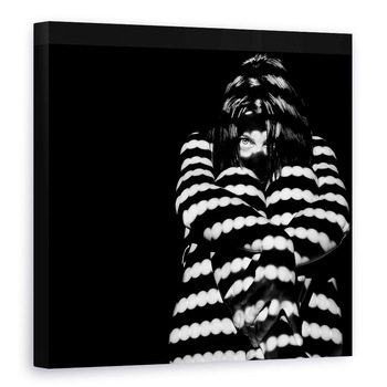 Tablou canvas - Te Vad, Umbra, Alb-Negru, Femeie, Ochi, Sezand, 80 x 80 cm Tablou canvas - Te Vad, Umbra, Alb-Negru, Femeie, Ochi, Sezand, 80 x 80 cm