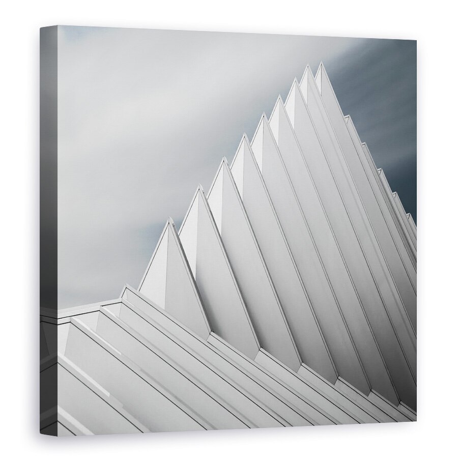 Tablou canvas - Agtama, Arhitectura, Triunghiuri, Cantar, Abstract, Forme, 40 x 40 cm