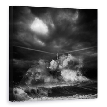 Tablou canvas - Muro Time, Far, Peisaj Marin, Intuneric, Punct, 60 x 60 cm Tablou canvas - Muro Time, Far, Peisaj Marin, Intuneric, Punct, 60 x 60 cm