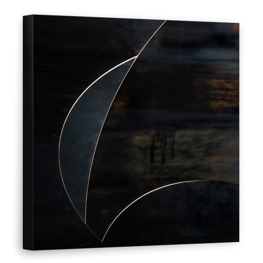 Tablou canvas - Luna Albastra, Abstract, Linie, Curba, Curbe, Textura, 70 x 70 cm