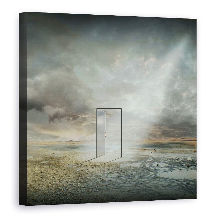 Tablou canvas - In Spatele Realitatii, Usa, Poarta, Dimensiune, 70 x 70 cm