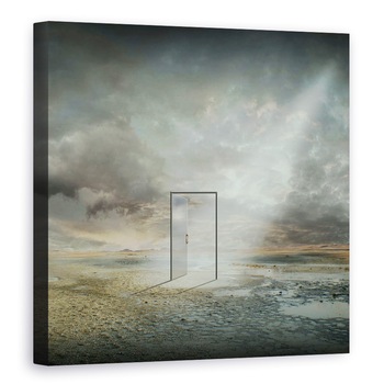 Tablou canvas - In Spatele Realitatii, Usa, Poarta, Dimensiune, 80 x 80 cm Tablou canvas - In Spatele Realitatii, Usa, Poarta, Dimensiune, 80 x 80 cm