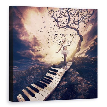 Tablou canvas - Rapsodie, Model, Moda, Lumina, Caruaru, Pian, 80 x 80 cm Tablou canvas - Rapsodie, Model, Moda, Lumina, Caruaru, Pian, 80 x 80 cm