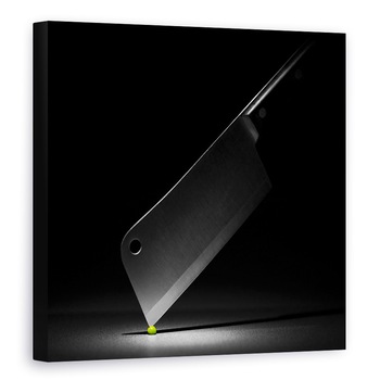 Tablou canvas - Masterchef, Mazare, Verde, Cutit, Masterchef, Bucatarie, 60 x 60 cm Tablou canvas - Masterchef, Mazare, Verde, Cutit, Masterchef, Bucatarie, 60 x 60 cm