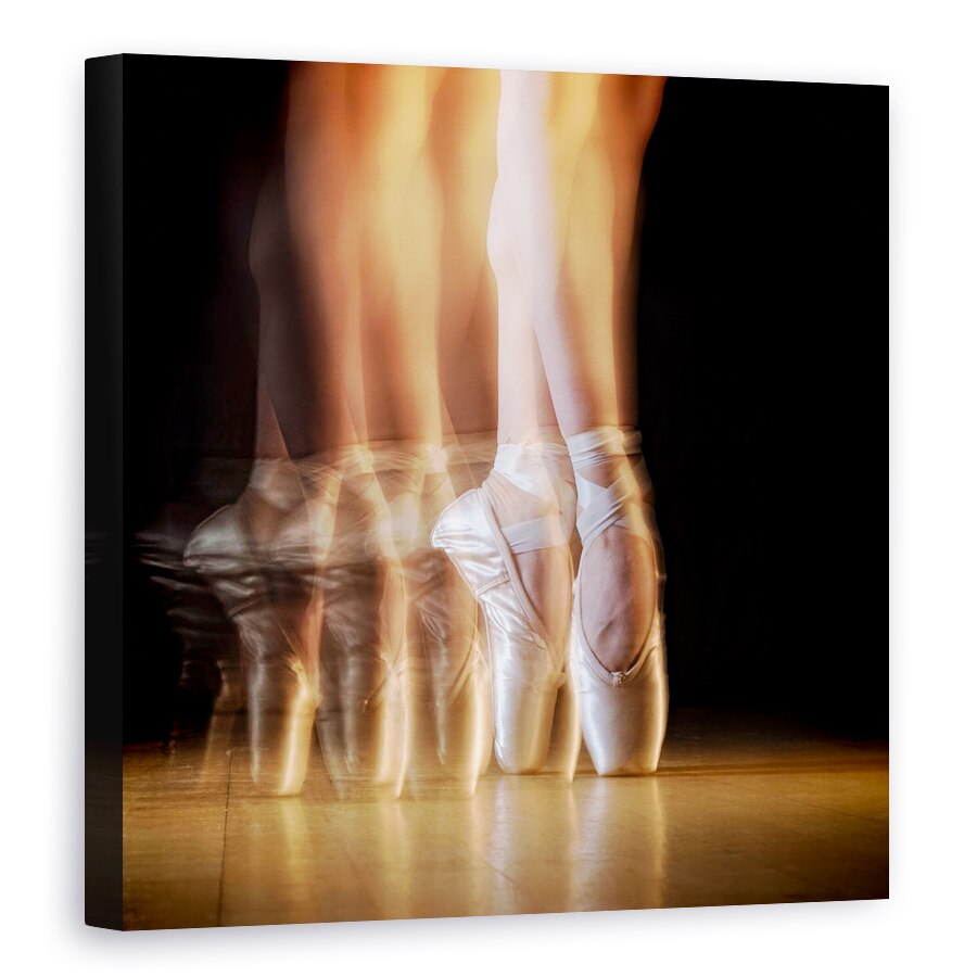 Tablou canvas - Balet, Performanta, Actiune, Dansatoare, Dansand, 70 x 70 cm