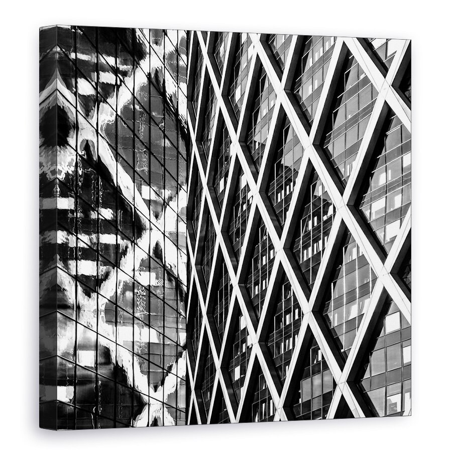 Tablou canvas - X Factor, Abstract, Linii, Arhitectura, Structura, 100 x 100 cm