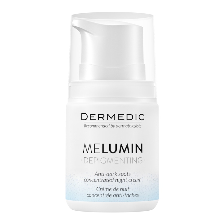Dermedic Melumin Koncentrált depigmentáló éjszakai arckrém, 55ml