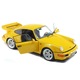 Solido Porsche 964 RS 3.8 (1990) autómodell, 1:18, sárga
