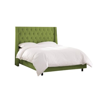 Pat tapitat Minty Verde deschis, MobAmbient, cu tablie Chesterfield din catifea, somiera metalica rabatabila, lada de depozitare, pentru saltea 160 x 200 cm Pat tapitat Minty Verde deschis, MobAmbient, cu tablie Chesterfield din catifea, somiera metalica rabatabila, lada de depozitare, pentru saltea 160 x 200 cm