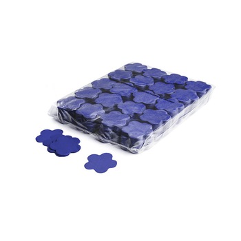 Punga 1 kg, Confetti Albastru inchis, Magic FX, in forma de floricele Ø 55mm Punga 1 kg, Confetti Albastru inchis, Magic FX, in forma de floricele Ø 55mm